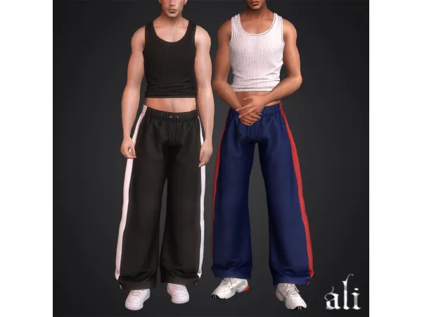 Mix Marco Athletic Set by Ali - The Sims 4 Custom Content