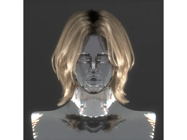 Alpha [NODE HAIR] MHAIR 01 by nickname_sims4 - The Sims 4 Custom Content