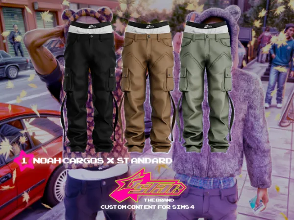 Alpha GSTAR Noah Cargos Standard Version - The Sims 4 Custom Content