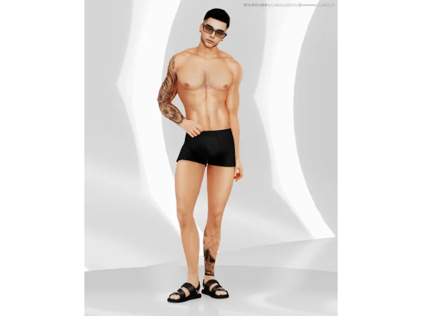 Mix Tattoo 38 HQ by CarollDesign - The Sims 4 Custom Content