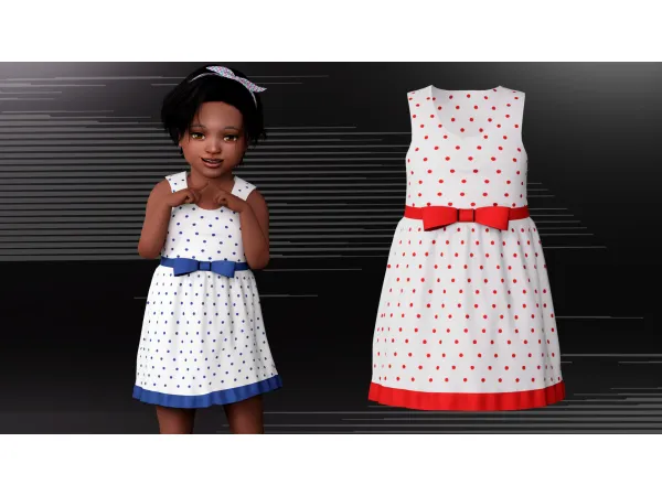 Penelope Polka Dot Dress by Garfiel