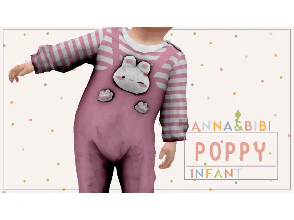 Mix Poppy INFANT [AnnaBibi] - The Sims 4 Custom Content