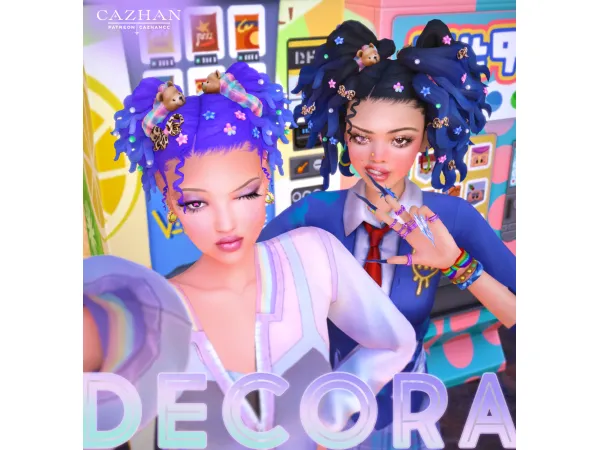 [DECORA] hair & accessories by ＣＡＺＨＡＮ
