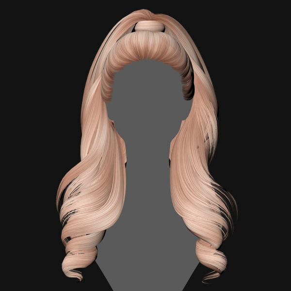 Mix SSalon Female Hairstyle SH 37 by simsfinds - The Sims 4 Custom Content