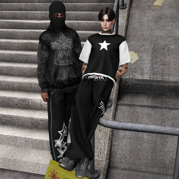 Alpha THE BIG STAR STRETCHES OUT by whimp - The Sims 4 Custom Content