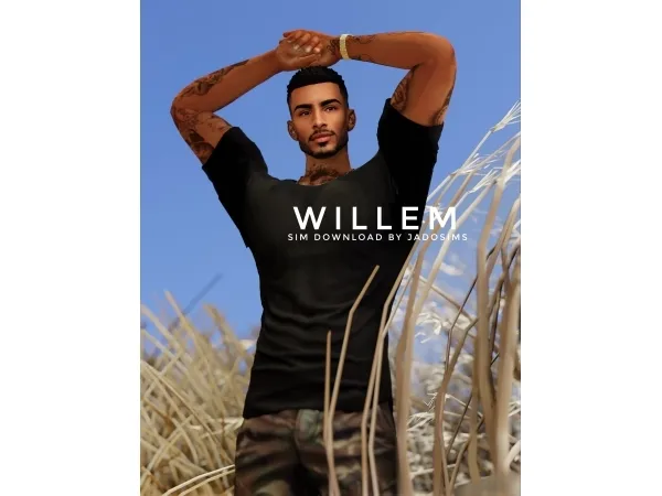 Alpha Willem (Sim Download) - The Sims 4 Custom Content