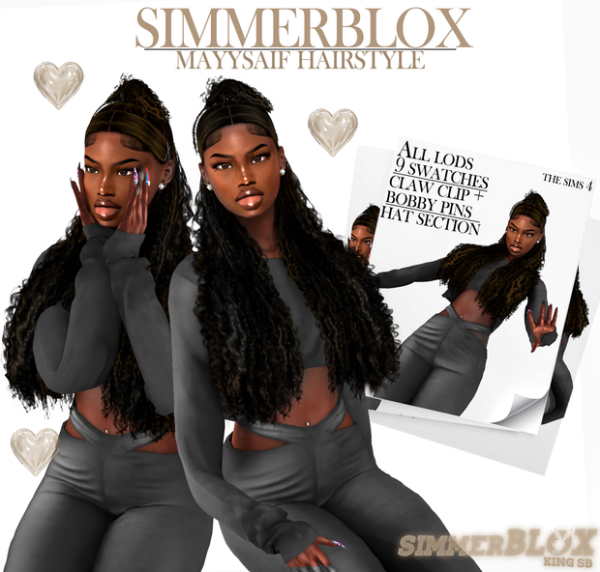 Alpha Mayysaif 55 by simsfinds - The Sims 4 Custom Content