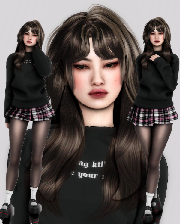 Mix ashlie by simsfinds - The Sims 4 Custom Content