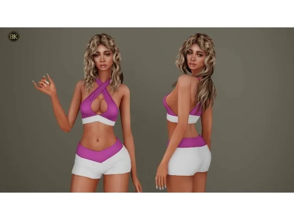 Alpha Ruby set - The Sims 4 Custom Content