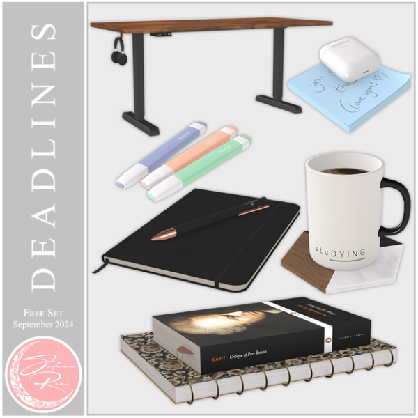 Alpha SolunaRae Deadlines Set by solunarae - The Sims 4 Custom Content