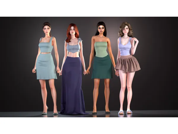 Mix Celia Collection by astya96 - The Sims 4 Custom Content