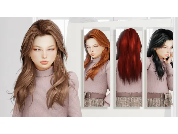 Alpha Zane Hairstyle Child - The Sims 4 Custom Content