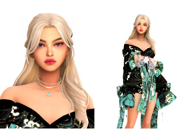 Mix Tiana Pollard by miwisimsie - The Sims 4 Custom Content
