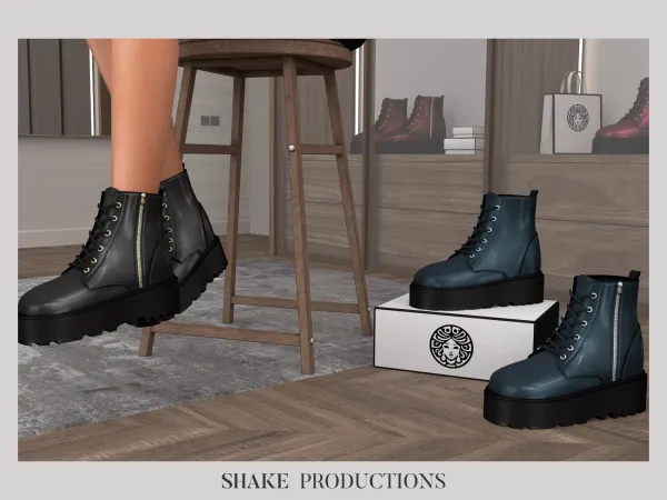 Alpha Andi Boots - The Sims 4 Custom Content