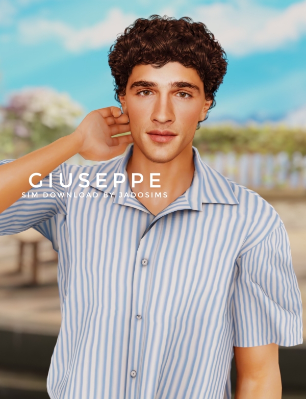 Alpha Giuseppe (Sim Download) by shopwithflynnn - The Sims 4 Custom Content