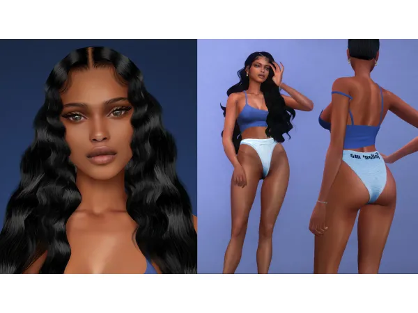 Alpha Spring Night skin by Obscurus - The Sims 4 Custom Content