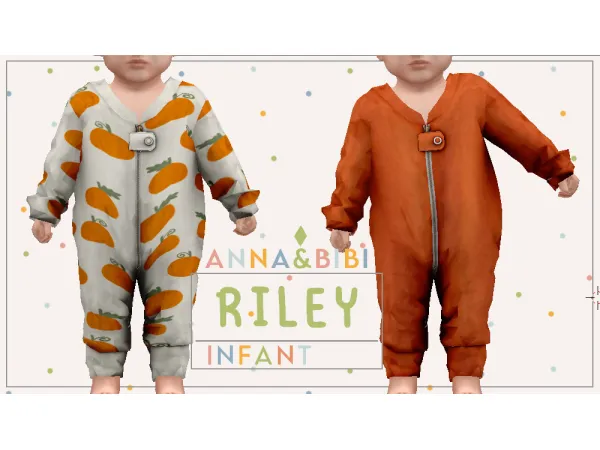 Maxis Match Riley_INFANT AnnaBibi - The Sims 4 Custom Content