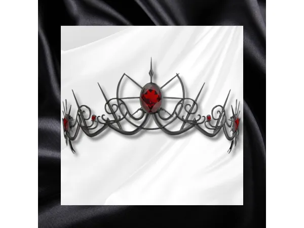 Mix Evil Queen Tiara by GlitterberrySims - The Sims 4 Custom Content