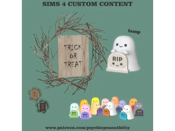 Mix October Trick or Treat - The Sims 4 Custom Content