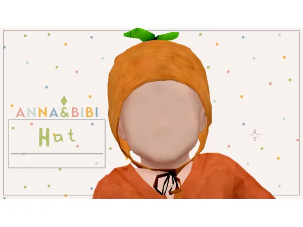 Maxis Match Hat_INFANT [AnnaBibi] - The Sims 4 Custom Content