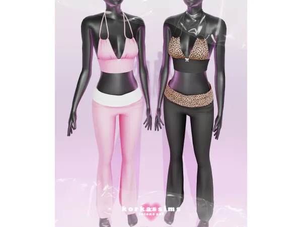 Mix Jolene set by korkassims - The Sims 4 Custom Content