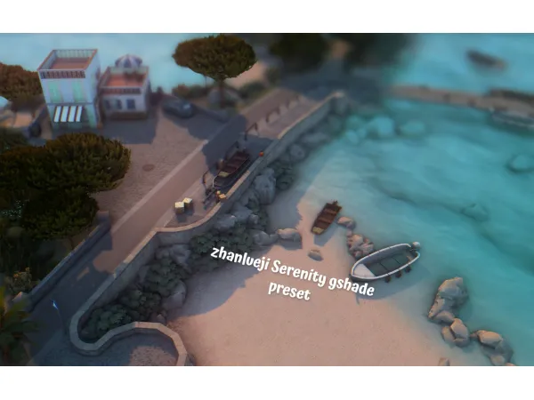 Mix zhanlueji Serenity gshade - The Sims 4 Custom Content