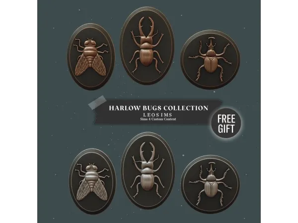 Mix Harlow Bug Collection - The Sims 4 Custom Content