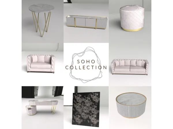 Alpha Soho Collection by SimSimmer - The Sims 4 Custom Content