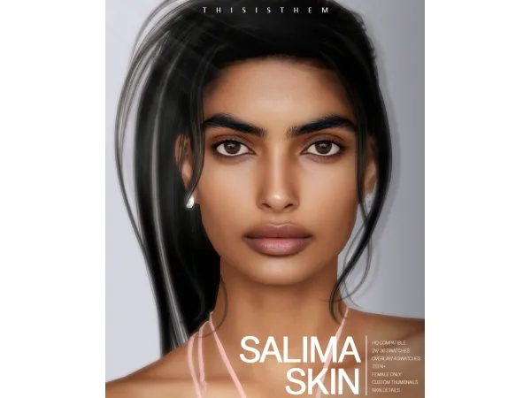 Alpha Salima Skin Sim lá ThisIsThem - The Sims 4 Custom Content