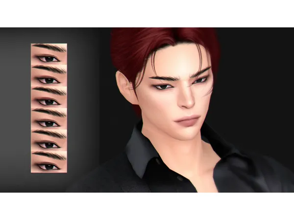 Mix Space Eyeliner by Kikuruacchi - The Sims 4 Custom Content