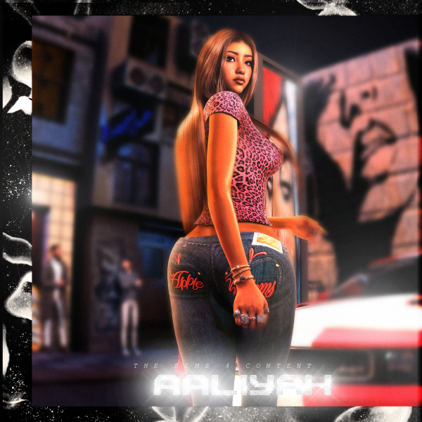 Alpha vyxen aaliyah set by vyxen - The Sims 4 Custom Content