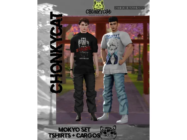 Mix Myles Set Chonkycatsims - The Sims 4 Custom Content