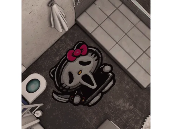 Mix Spooky Rugs by playwithsyd - The Sims 4 Custom Content