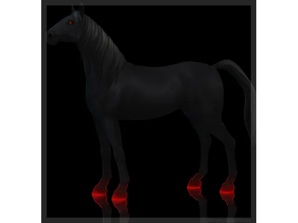Mix Glowing Horse Hooves by strangegrapefruit - The Sims 4 Custom Content
