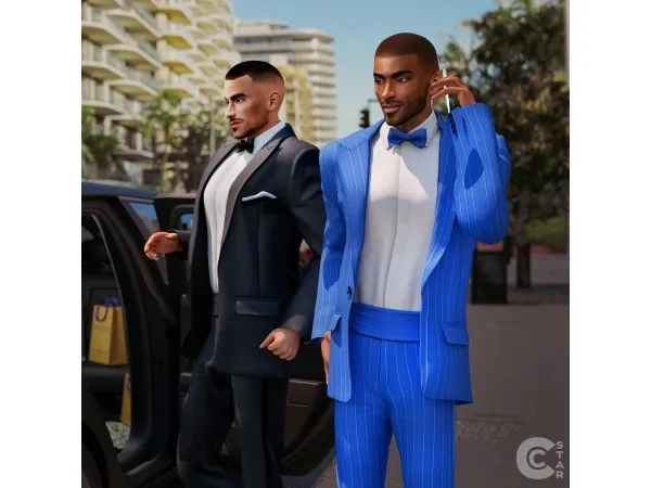 Blazer with Bow Tie
