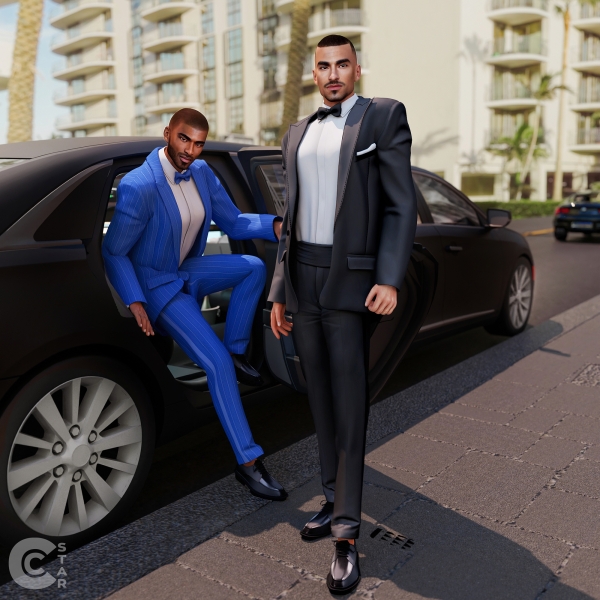 Alpha Suit Pants cool_content_star by cool_content_star - The Sims 4 custom content