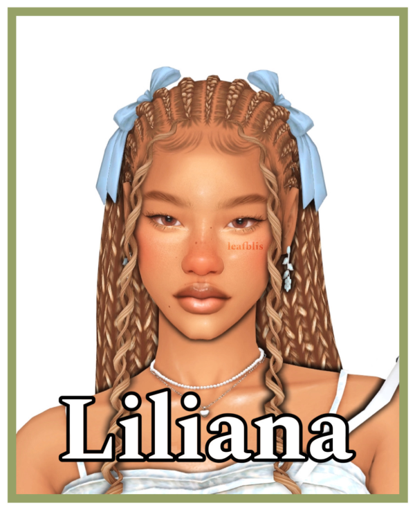 Mix Liliana Sim by simsfinds - The Sims 4 Custom Content