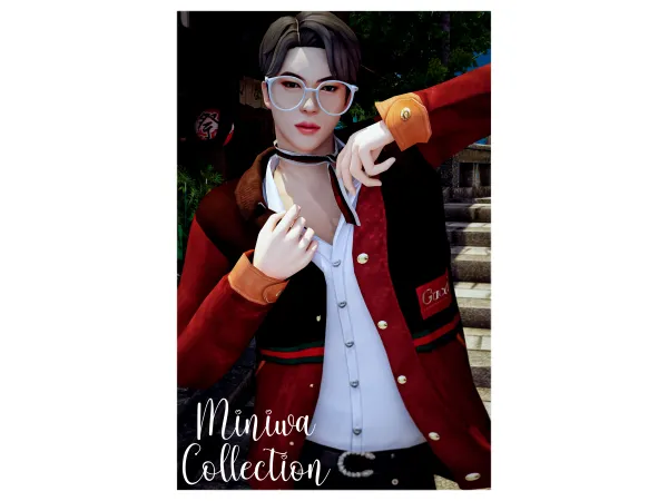 Mix SEOKJIN GUI COLLECTION by tsumikym - The Sims 4 Custom Content