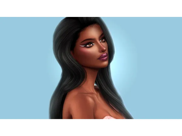 Alpha Jada's Makeup Set EC03 by Anonimux - The Sims 4 Custom Content