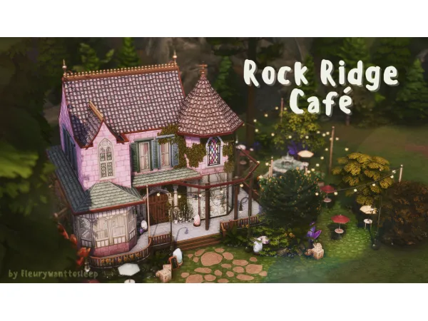 Maxis Match ROCK RIDGE CAFE - The Sims 4 Custom Content