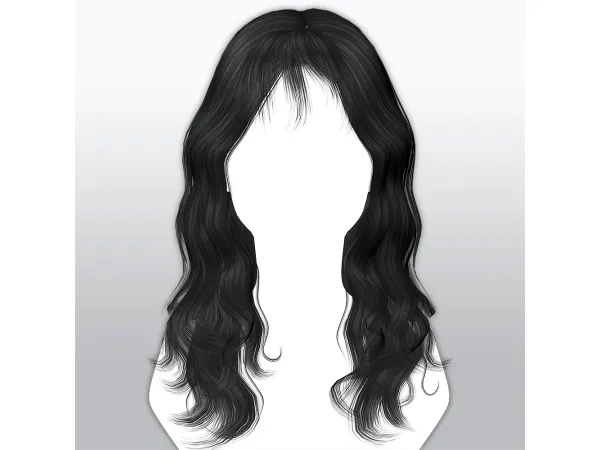 Alpha SSalon female hairstyle MC178 - The Sims 4 Custom Content