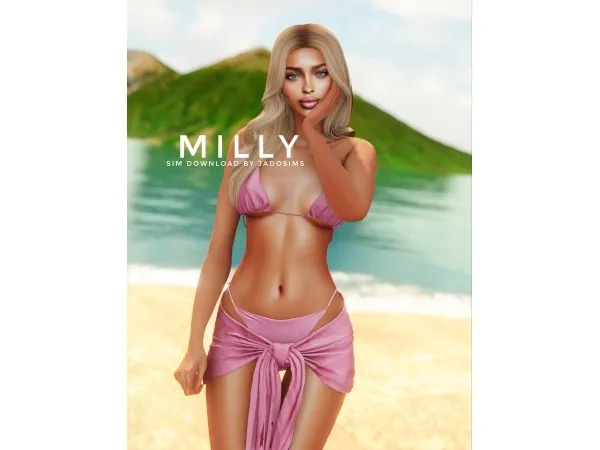 Alpha Milly (Sim Download) - The Sims 4 Custom Content