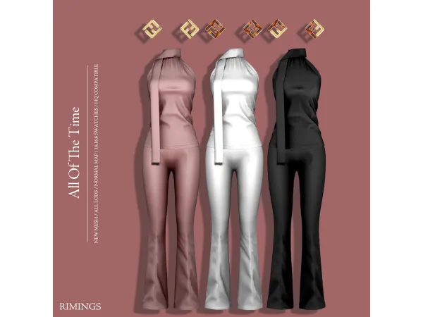 Alpha [RIMINGS] All Of The Time - The Sims 4 Custom Content