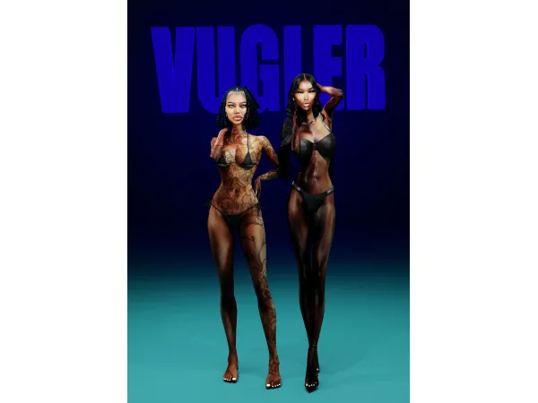 Mix ZOLLY BODYby VUGLER - The Sims 4 Custom Content