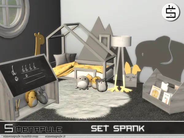 Alpha Set Spank by simenapule - The Sims 4 Custom Content