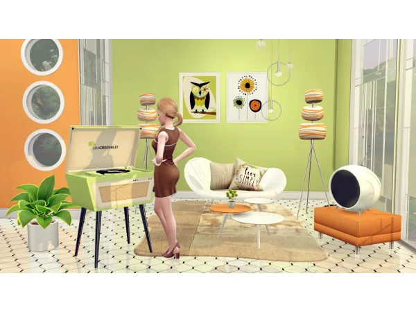 Mix Let's Dance by simcredible - The Sims 4 Custom Content