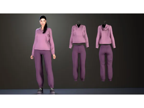 Alpha Klara Set by astya96 - The Sims 4 Custom Content