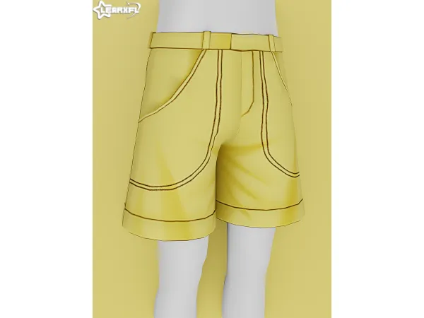 Mix Sweet Spring Shorts by Learxfl - The Sims 4 Custom Content
