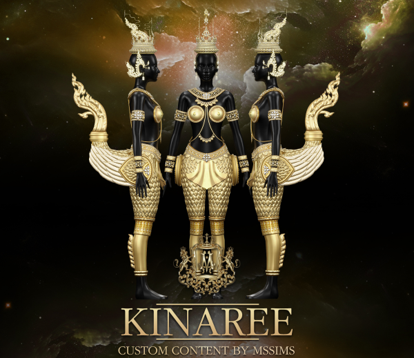 Alpha KINAREE COSTUME by simsfinds - The Sims 4 Custom Content