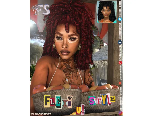 Alpha Flexi Style V1 by FashionSimsta - The Sims 4 Custom Content